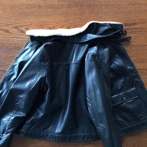 Faux Leather Jacket
